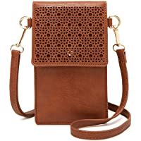  - DCCN Bolso bandolera móvil- bolso pequeño bandolera para damas mujeres Marrón